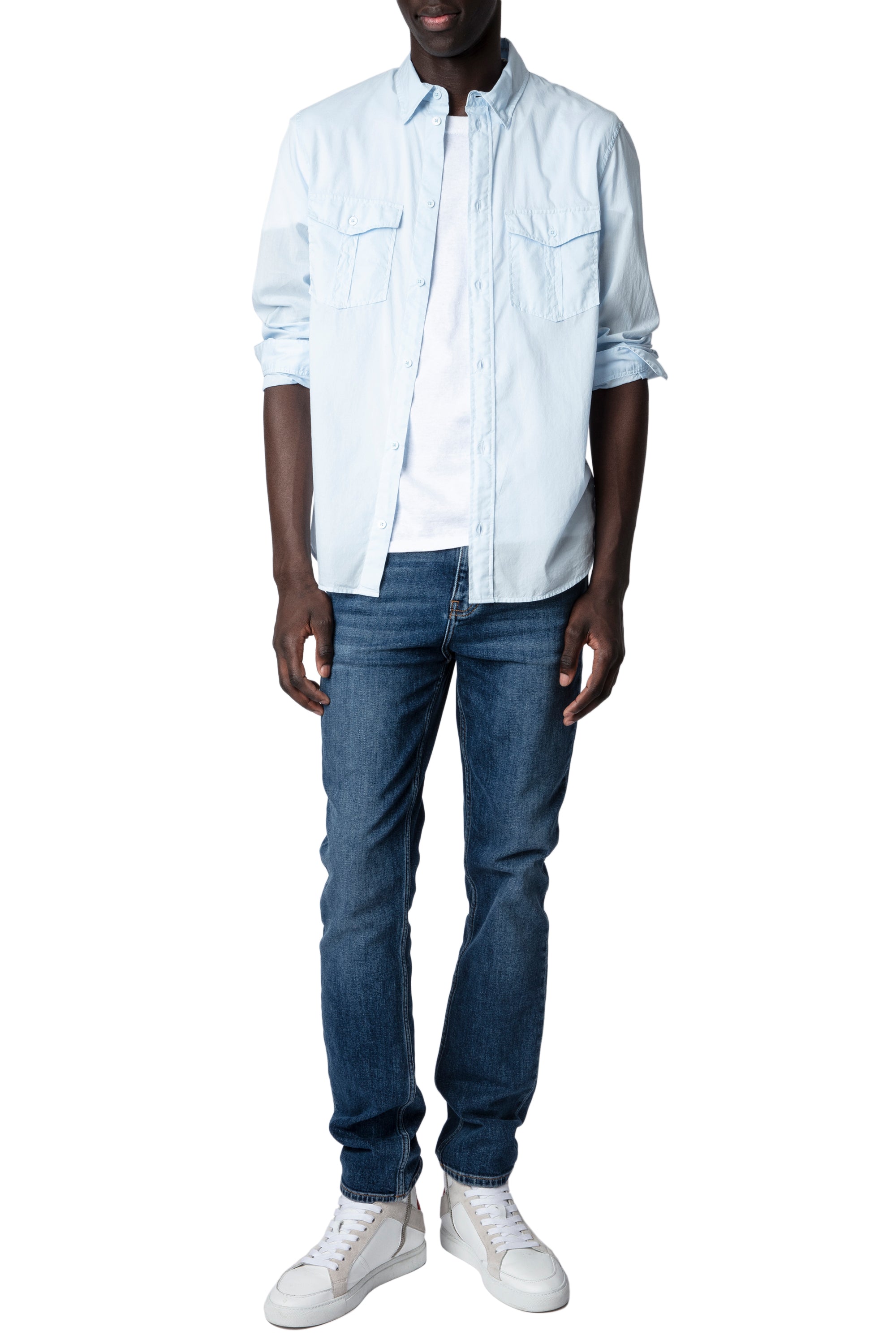 Chemise Thibault - Ciel