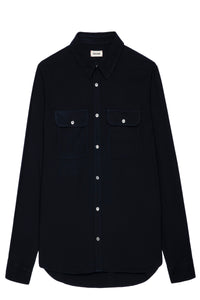ZHORS LIGNE ENCRE STAN COTTON VISCOSE