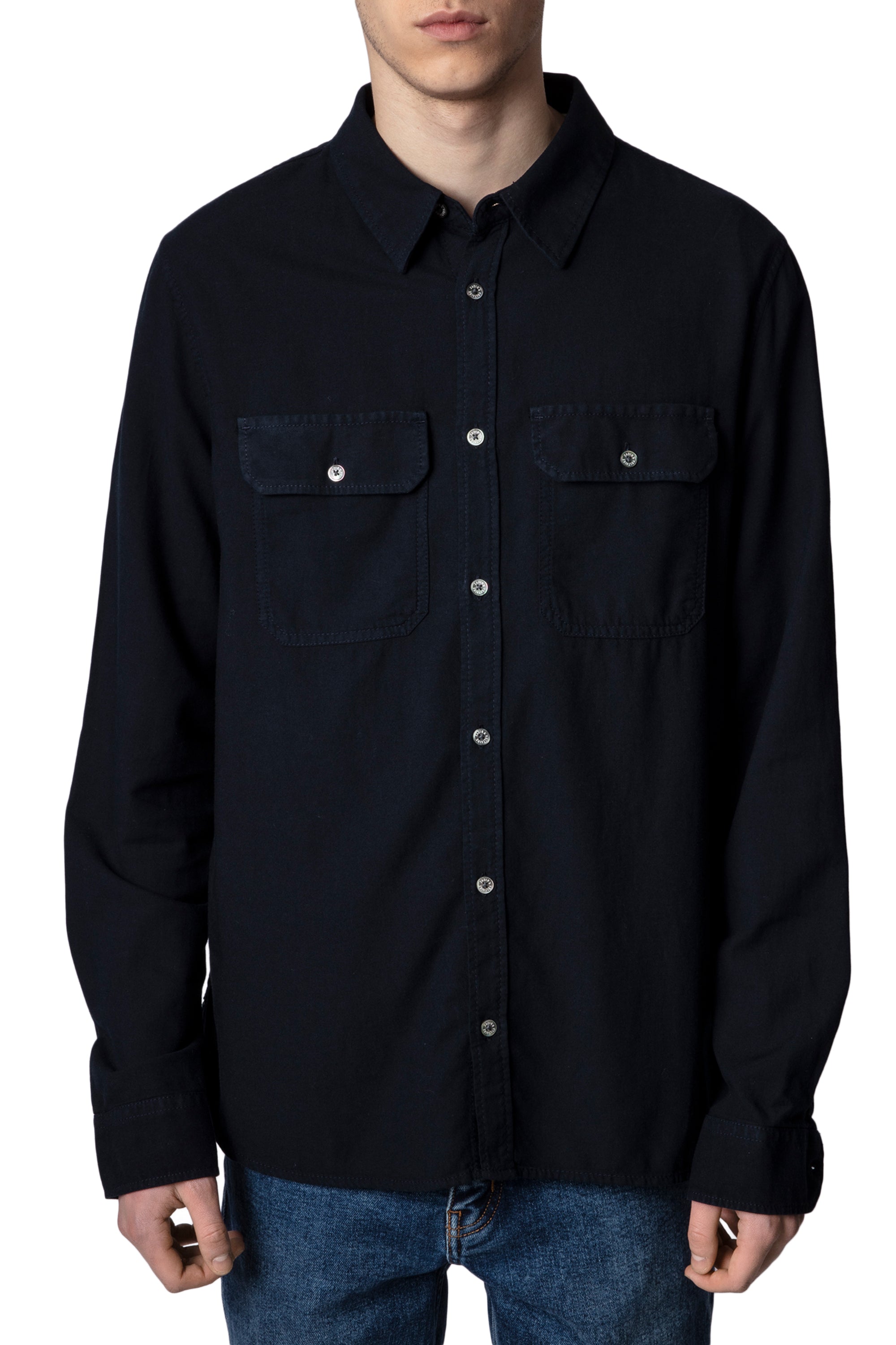 ZHORS LIGNE ENCRE STAN COTTON VISCOSE