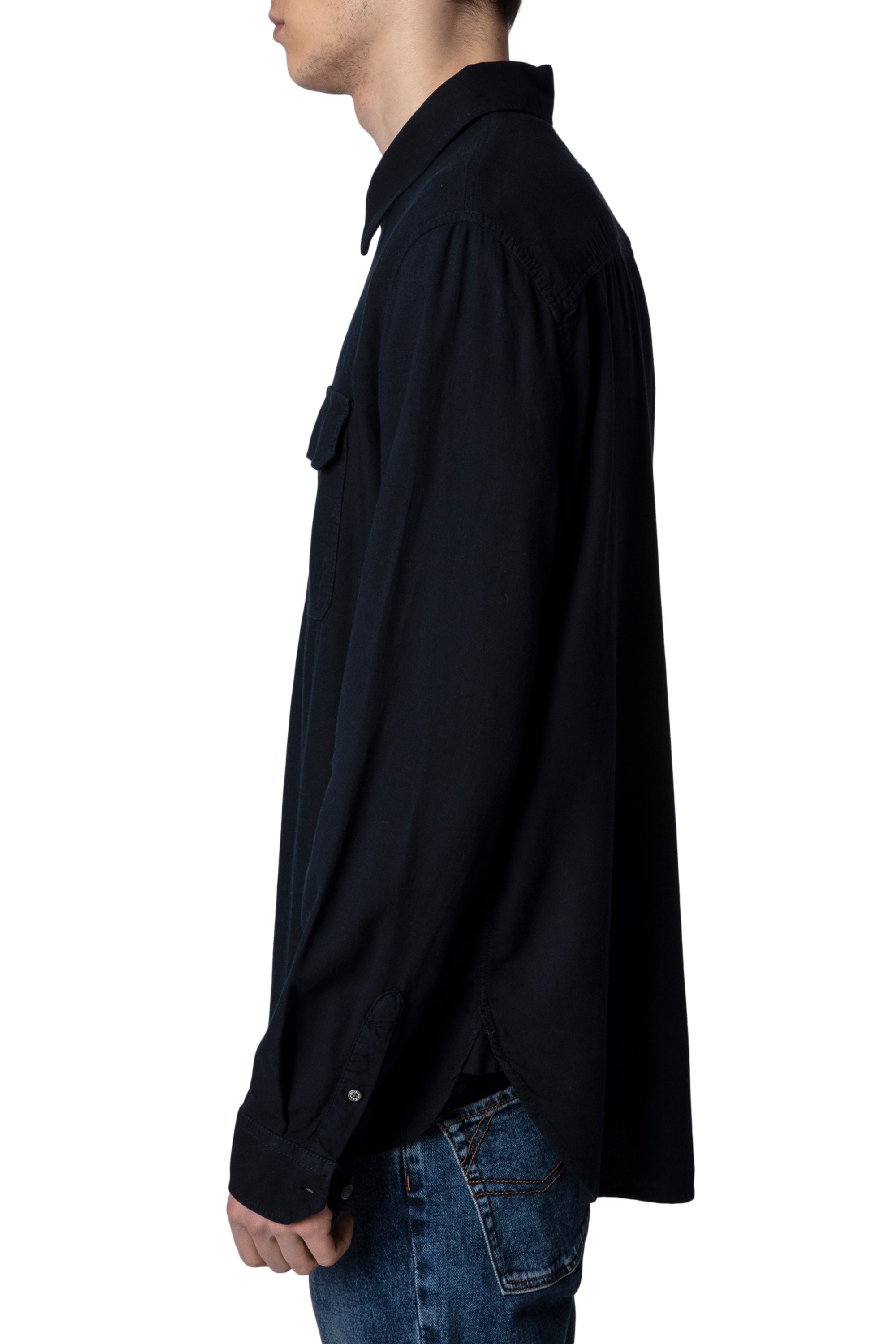 ZHORS LIGNE ENCRE STAN COTTON VISCOSE