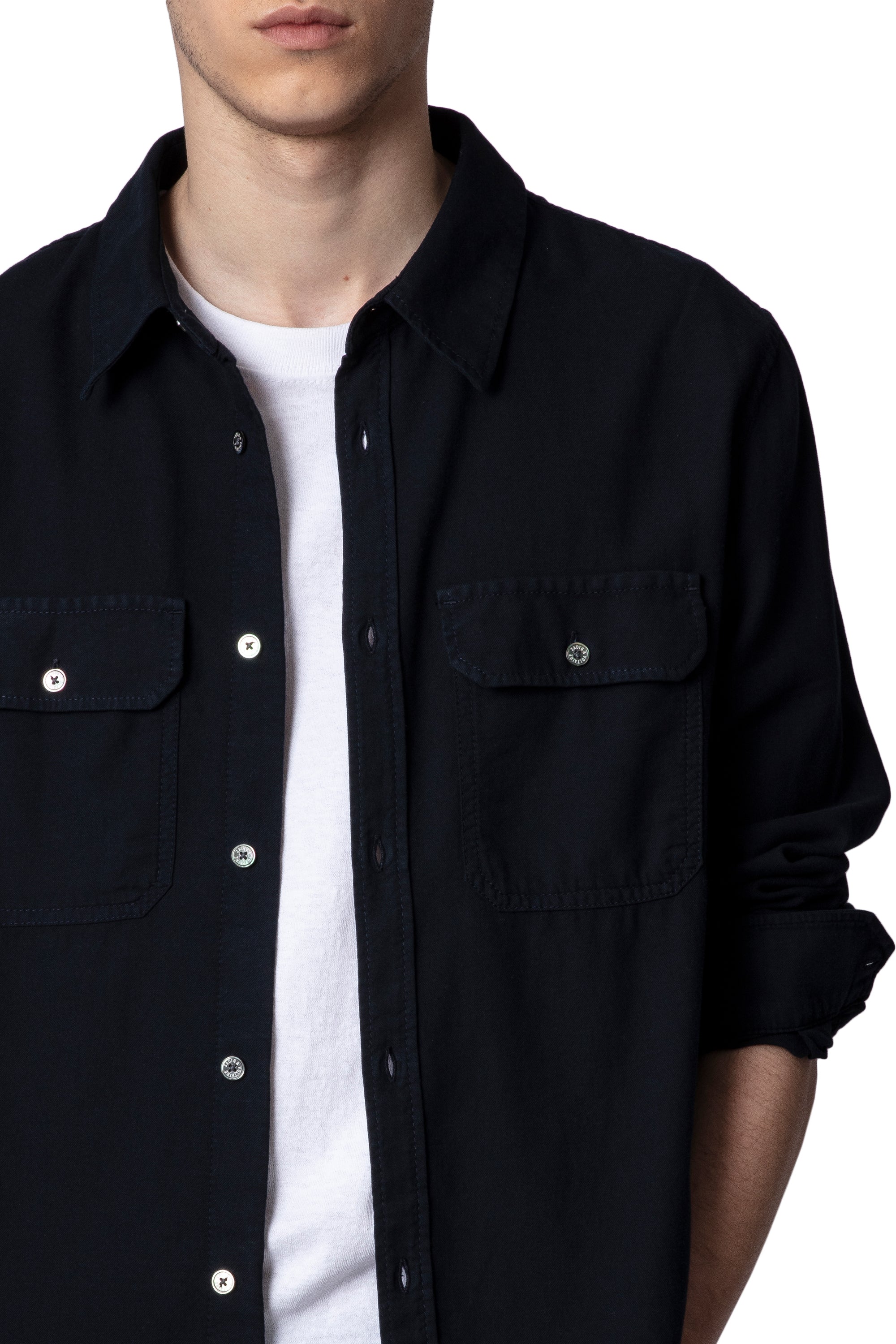 ZHORS LIGNE ENCRE STAN COTTON VISCOSE