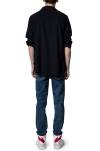 ZHORS LIGNE ENCRE STAN COTTON VISCOSE