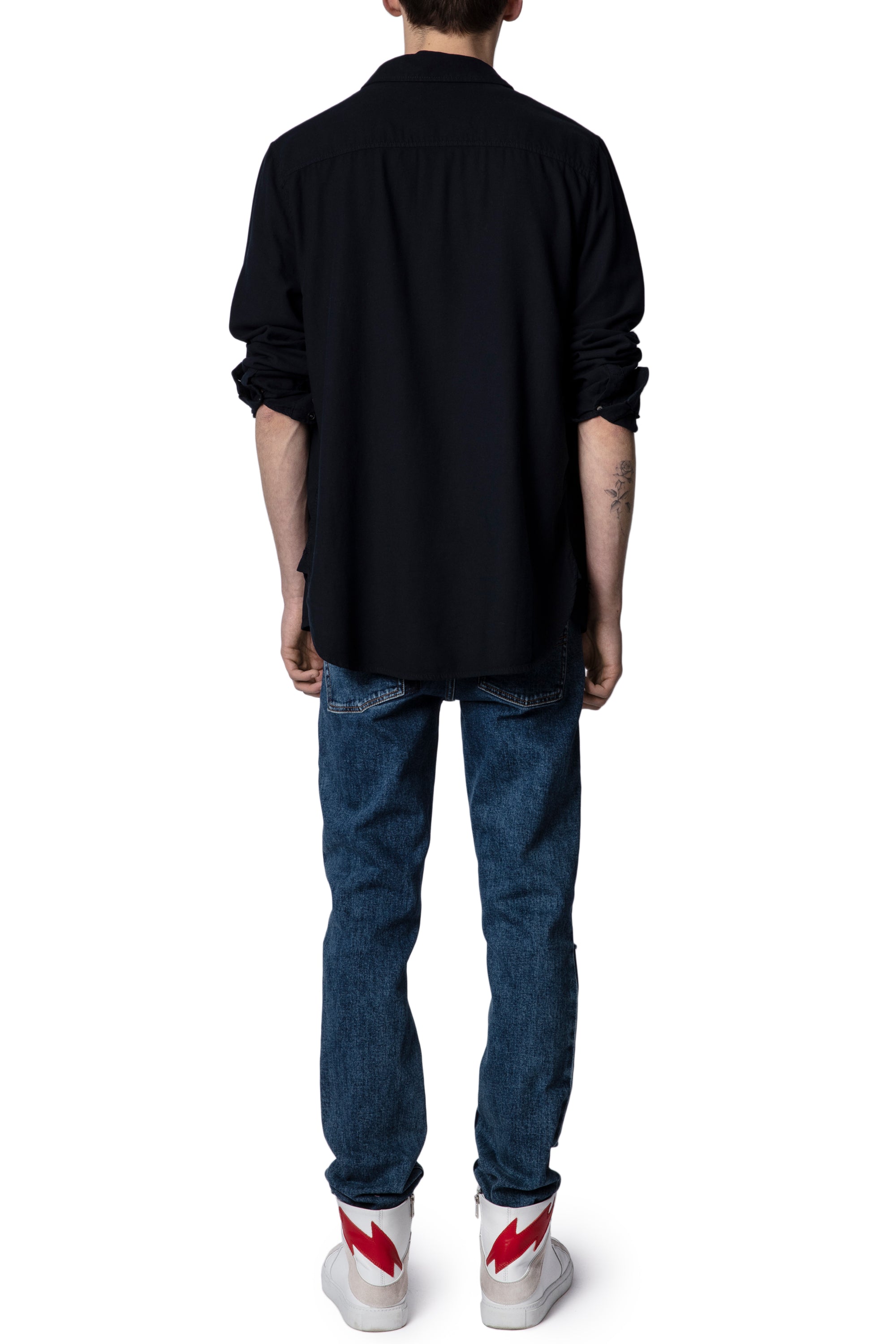 ZHORS LIGNE ENCRE STAN COTTON VISCOSE