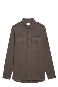 ZHORS LIGNE BRONZE SERGE LM COTTON LIGHT TWILL AR