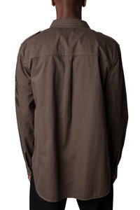 ZHORS LIGNE BRONZE SERGE LM COTTON LIGHT TWILL AR