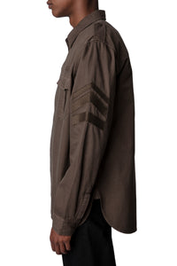 ZHORS LIGNE BRONZE SERGE LM COTTON LIGHT TWILL AR