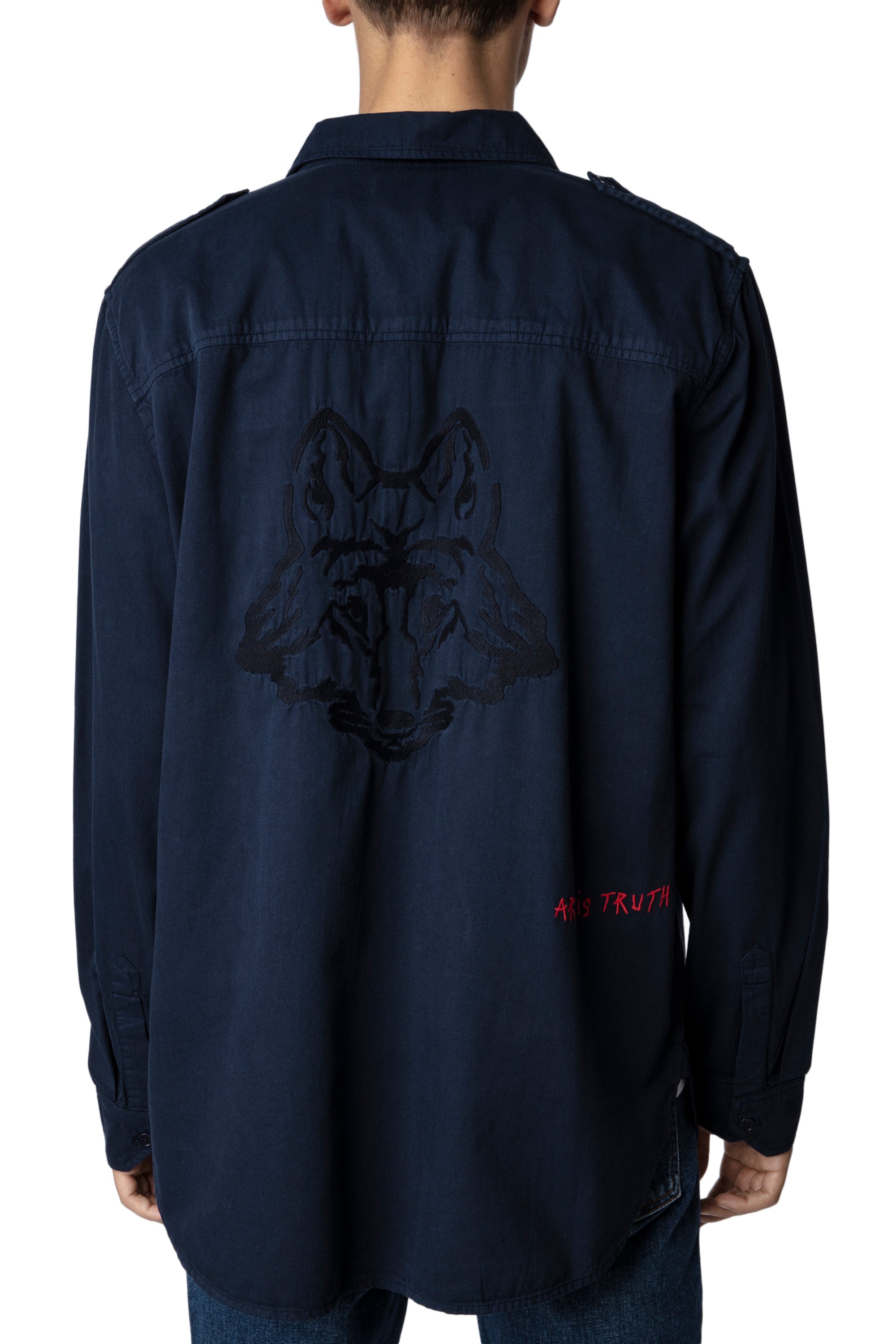 ZHORS LIGNE ENCRE SERGE LM COTTON LIGHT TWILL CU