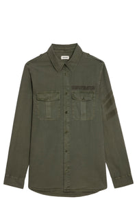 ZHORS LIGNE MILI SERGE LM COTTON WASHED ARROW