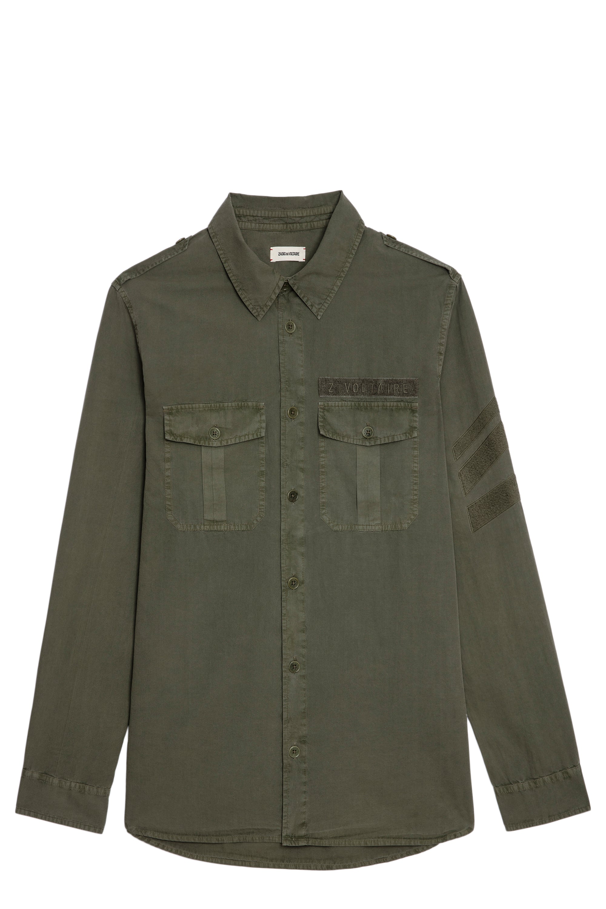 ZHORS LIGNE MILI SERGE LM COTTON WASHED ARROW
