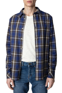 ZHORS LIGNE FLAG STAN LC FLANNEL CHECK