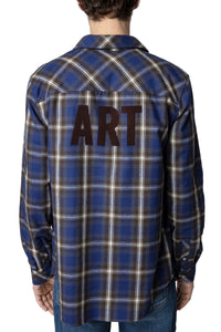 ZHORS LIGNE FLAG STAN LC FLANNEL CHECK