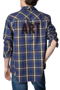 ZHORS LIGNE FLAG STAN LC FLANNEL CHECK