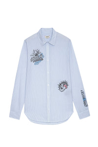Chemise Stan - Ciel