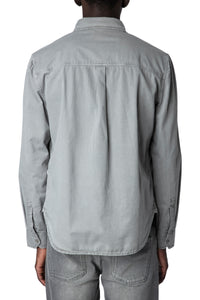 Chemise Serge Tab - Gris