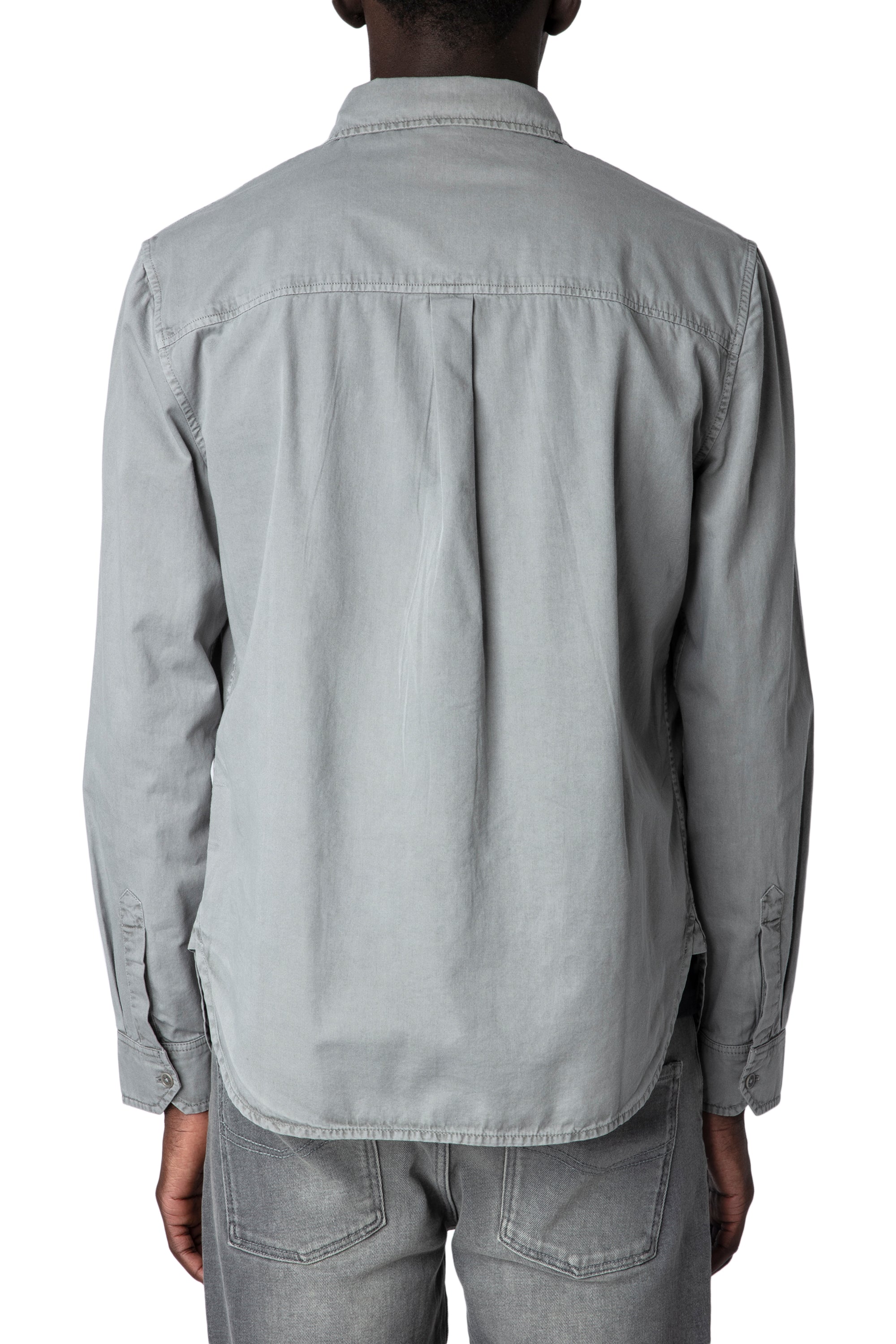 Chemise Serge Tab - Gris