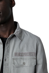 Chemise Serge Tab - Gris