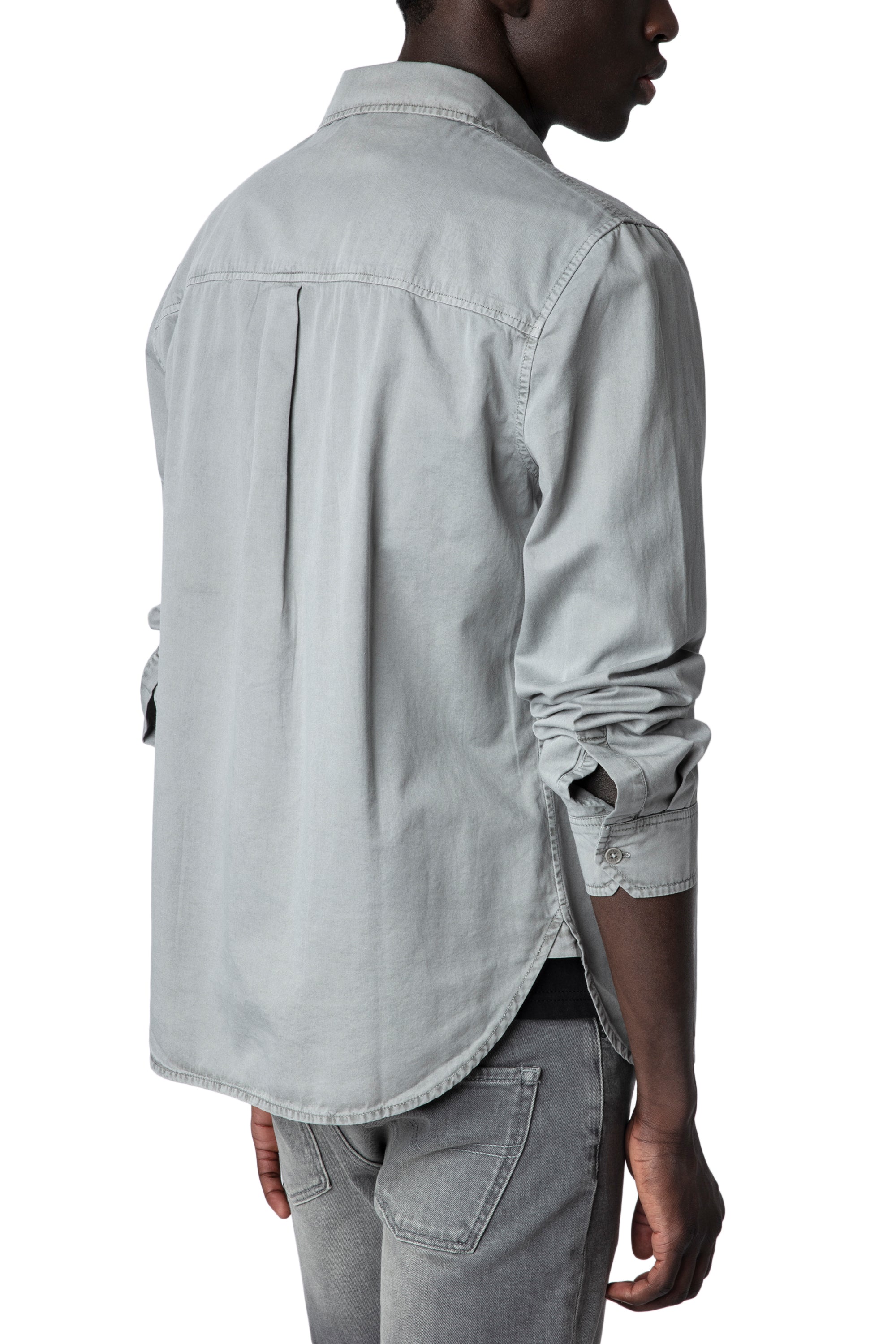 Chemise Serge Tab - Gris