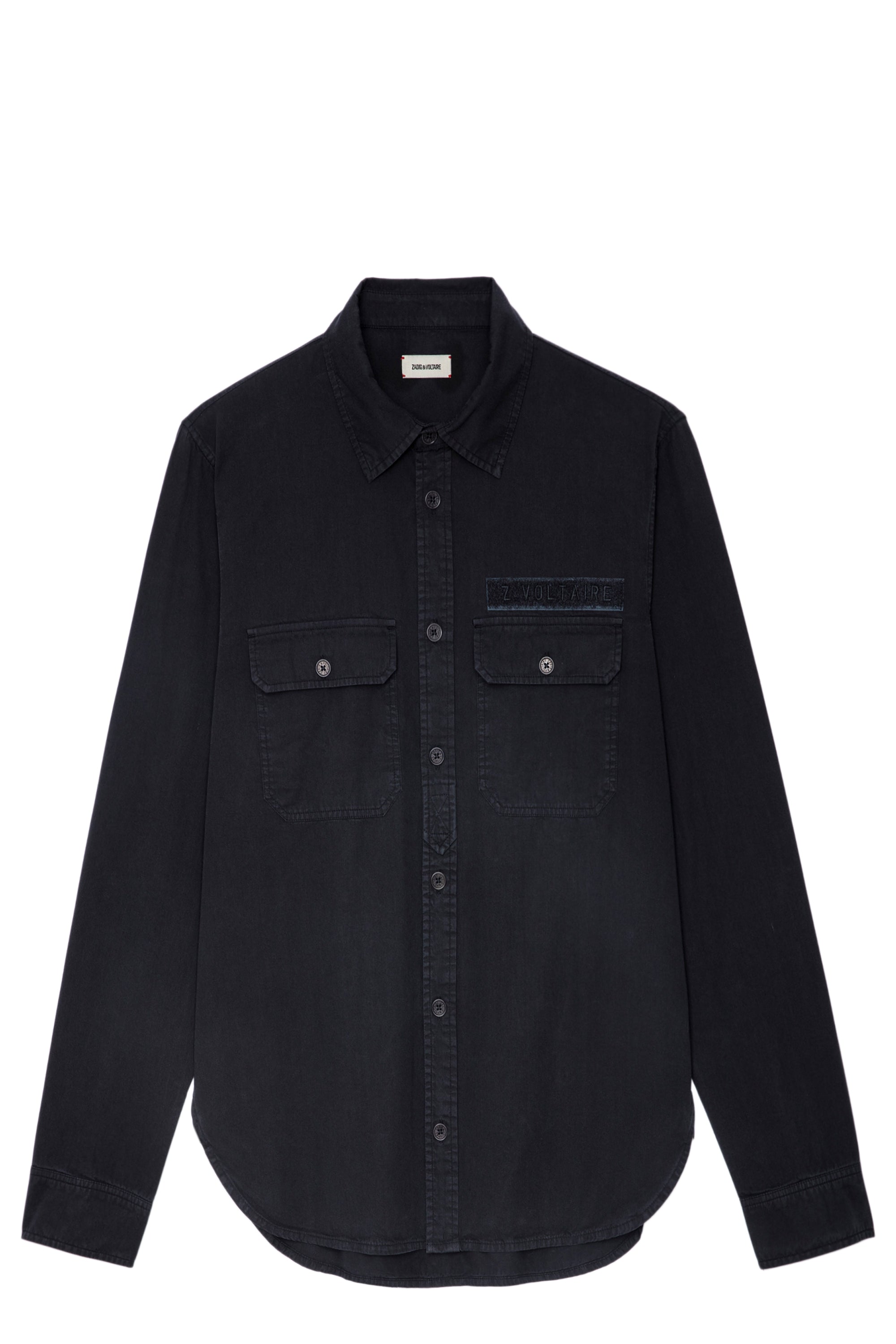 ZHORS LIGNE CARBONE SERGE TAB LM COTTON LIGHT TWIL
