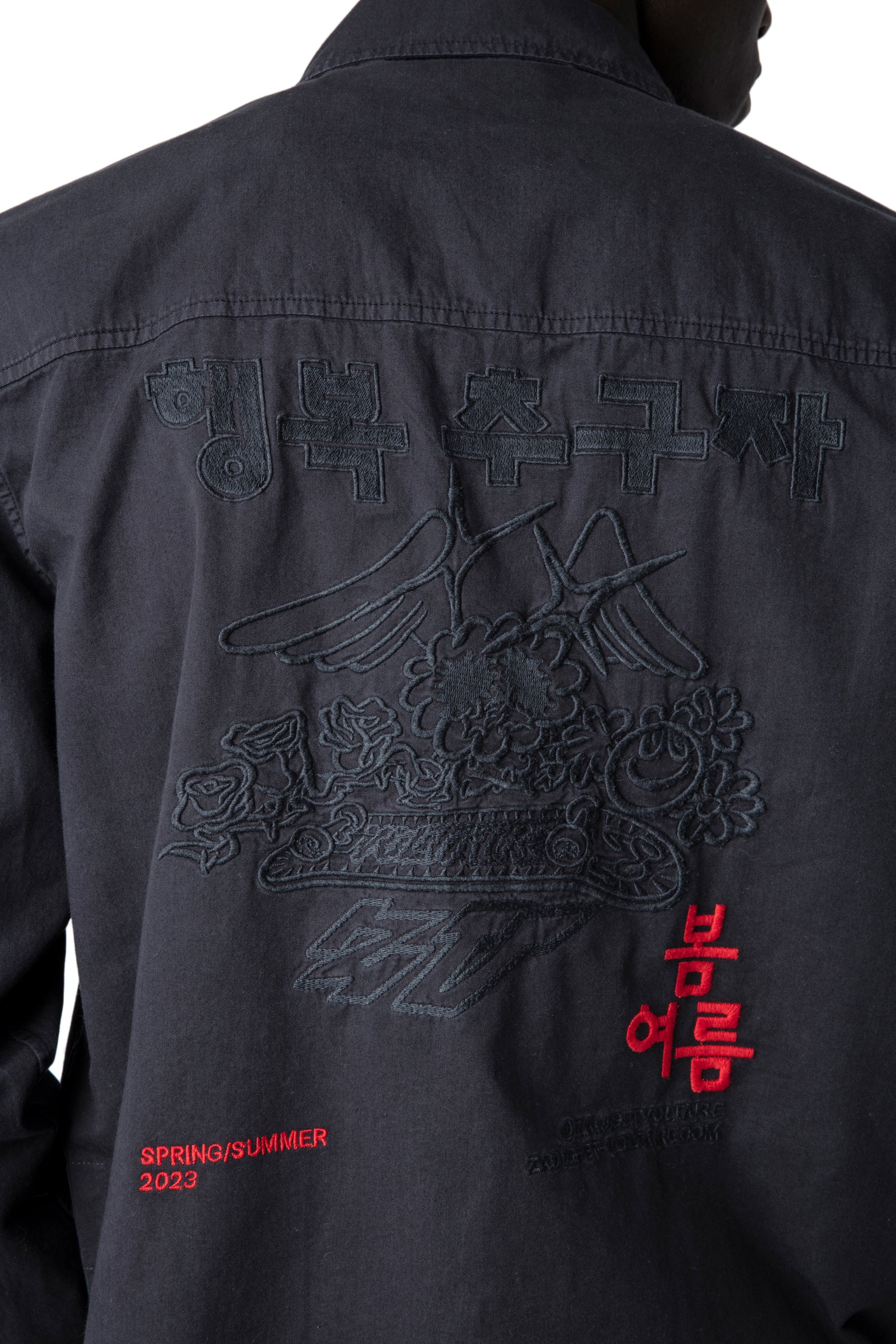 ZHORS LIGNE CARBONE SERGE TAB LM COTTON LIGHT TWIL