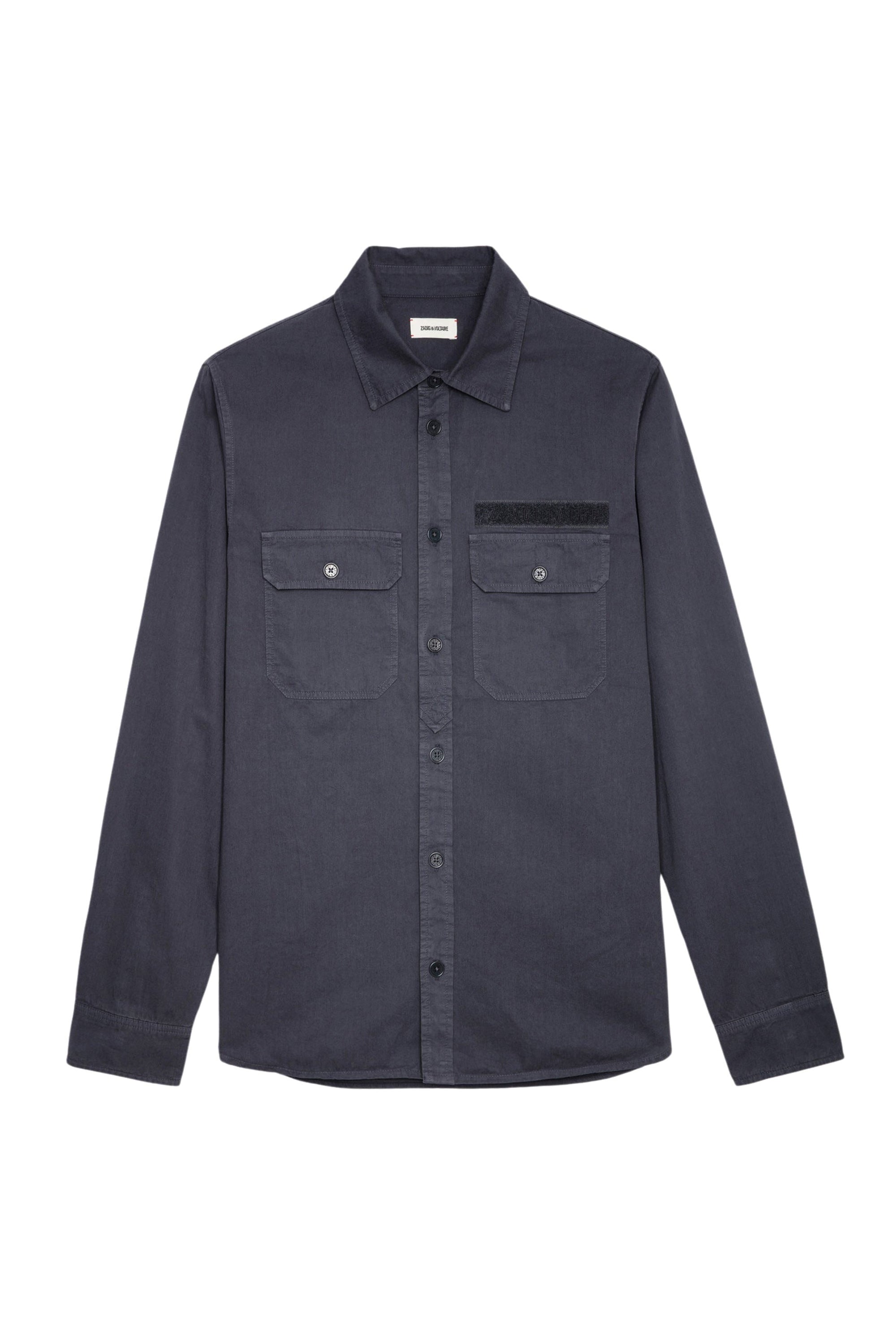 Chemise Serge - Ardoise