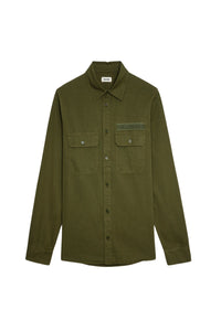 Chemise Serge - Dark Olive