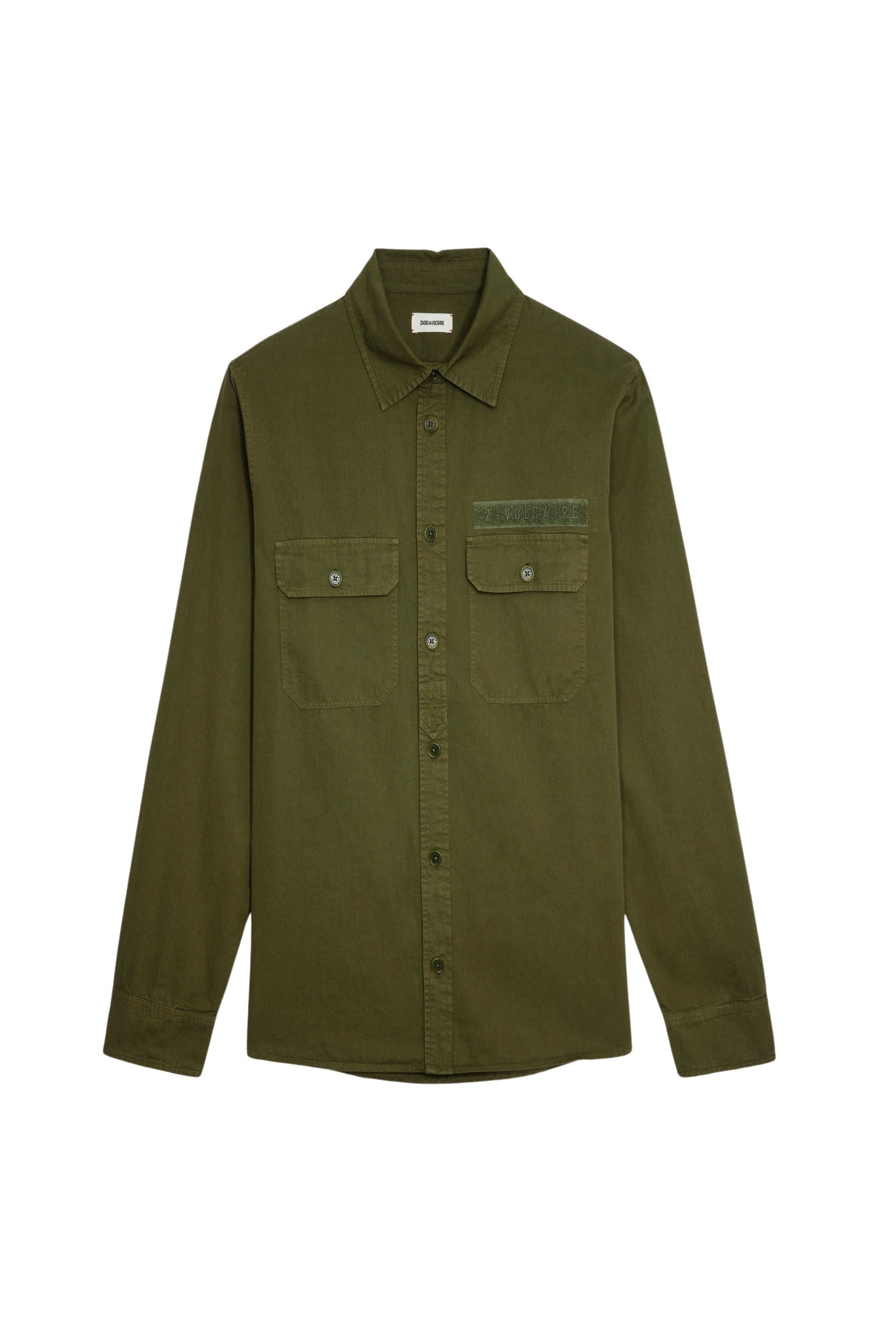 Chemise Serge - Dark Olive