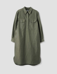 Robe à doubles poches - Green