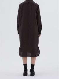 Robe à doubles poches - Dark Brown & Brown