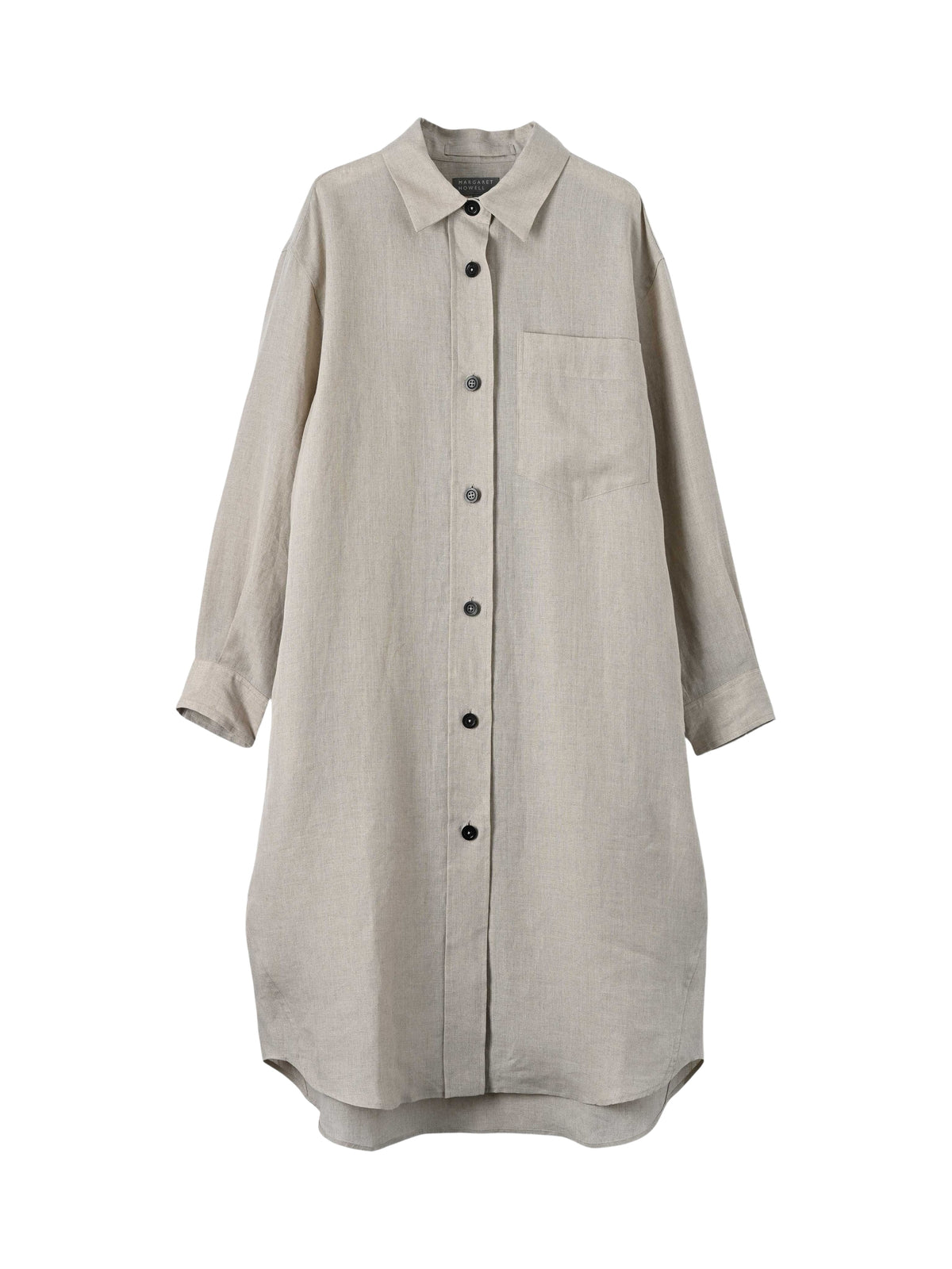 Robe-chemise oversize en lin - Natural