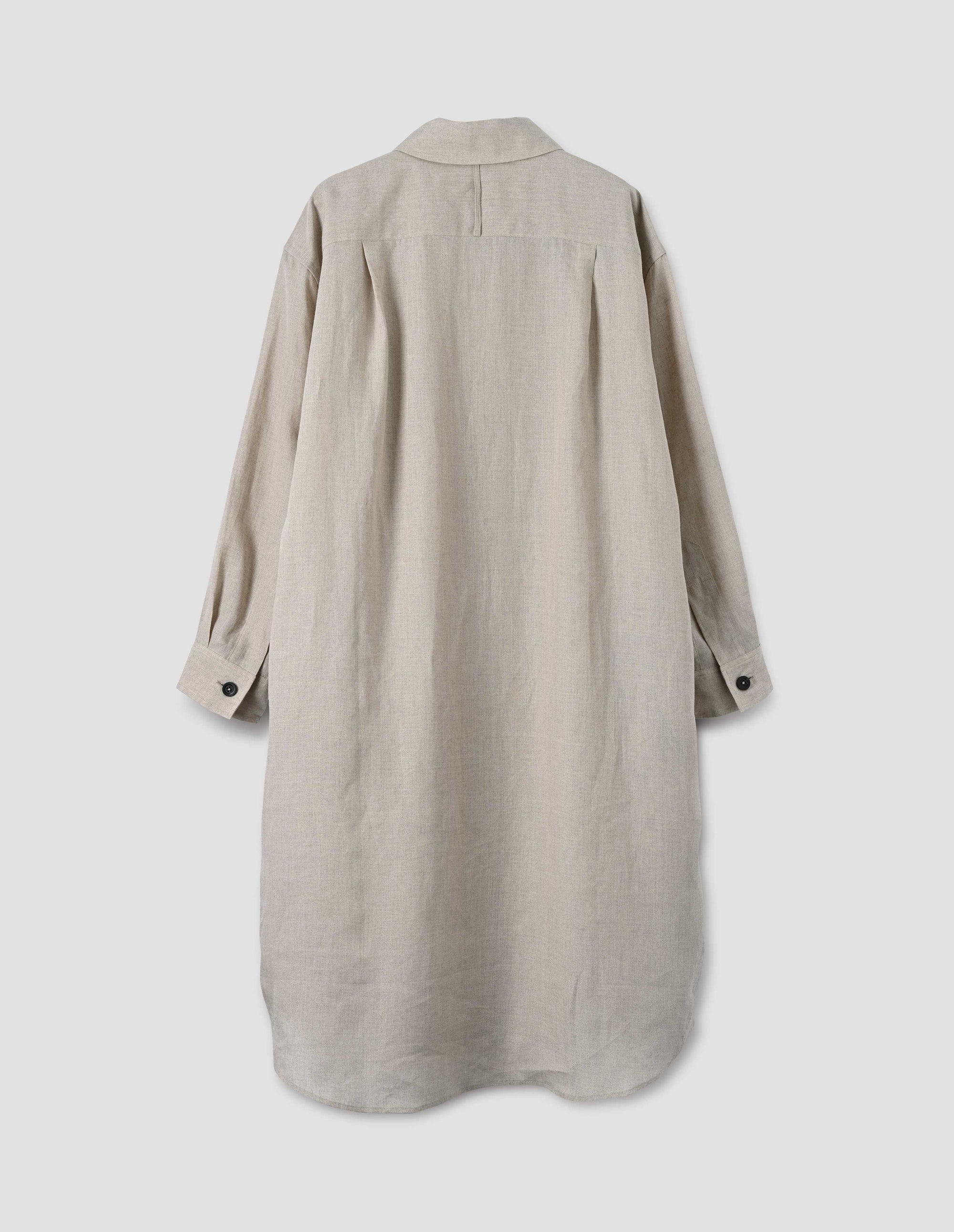 Robe-chemise oversize - Natural