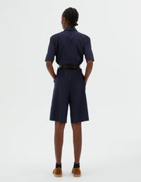 Robe manches courtes - Navy