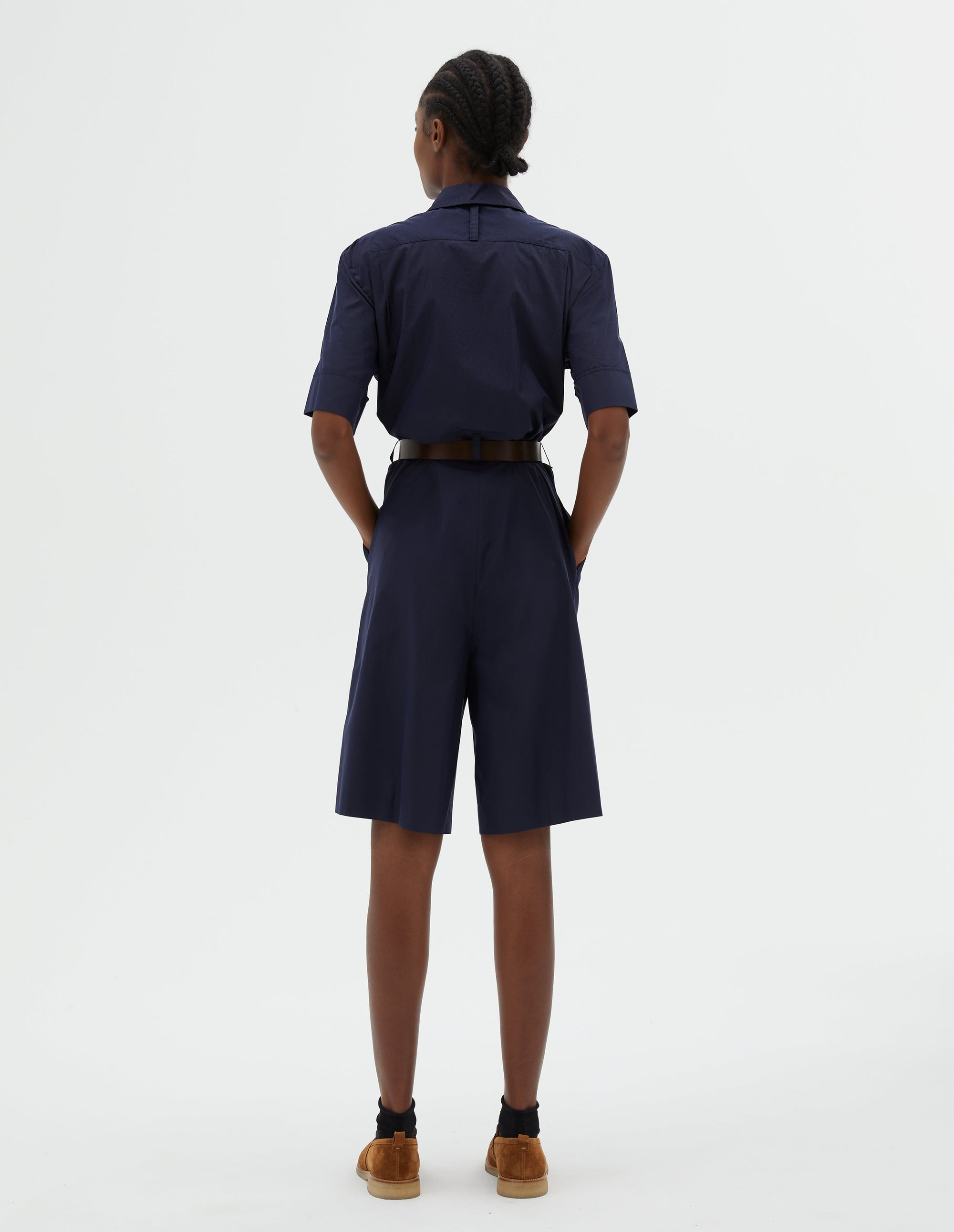 Robe manches courtes - Navy