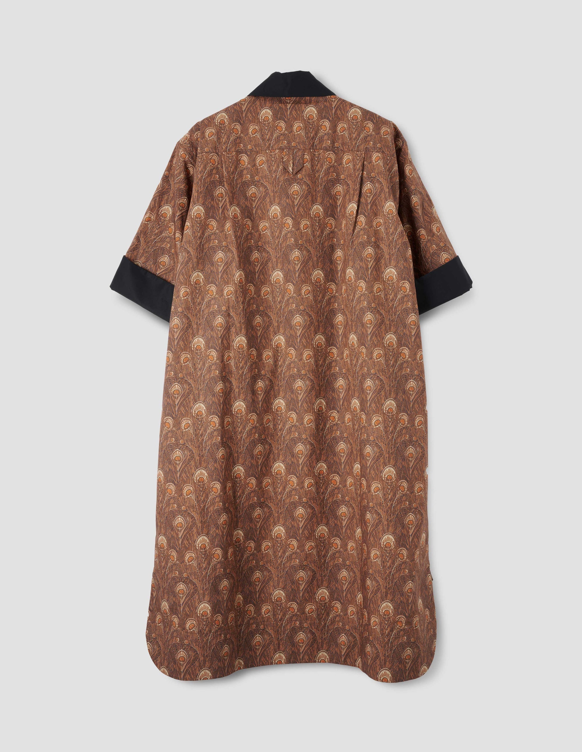 Robe-chemise manches courtes - Tobacco & Umber