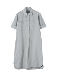 Robe-chemise manches courtes - Grey