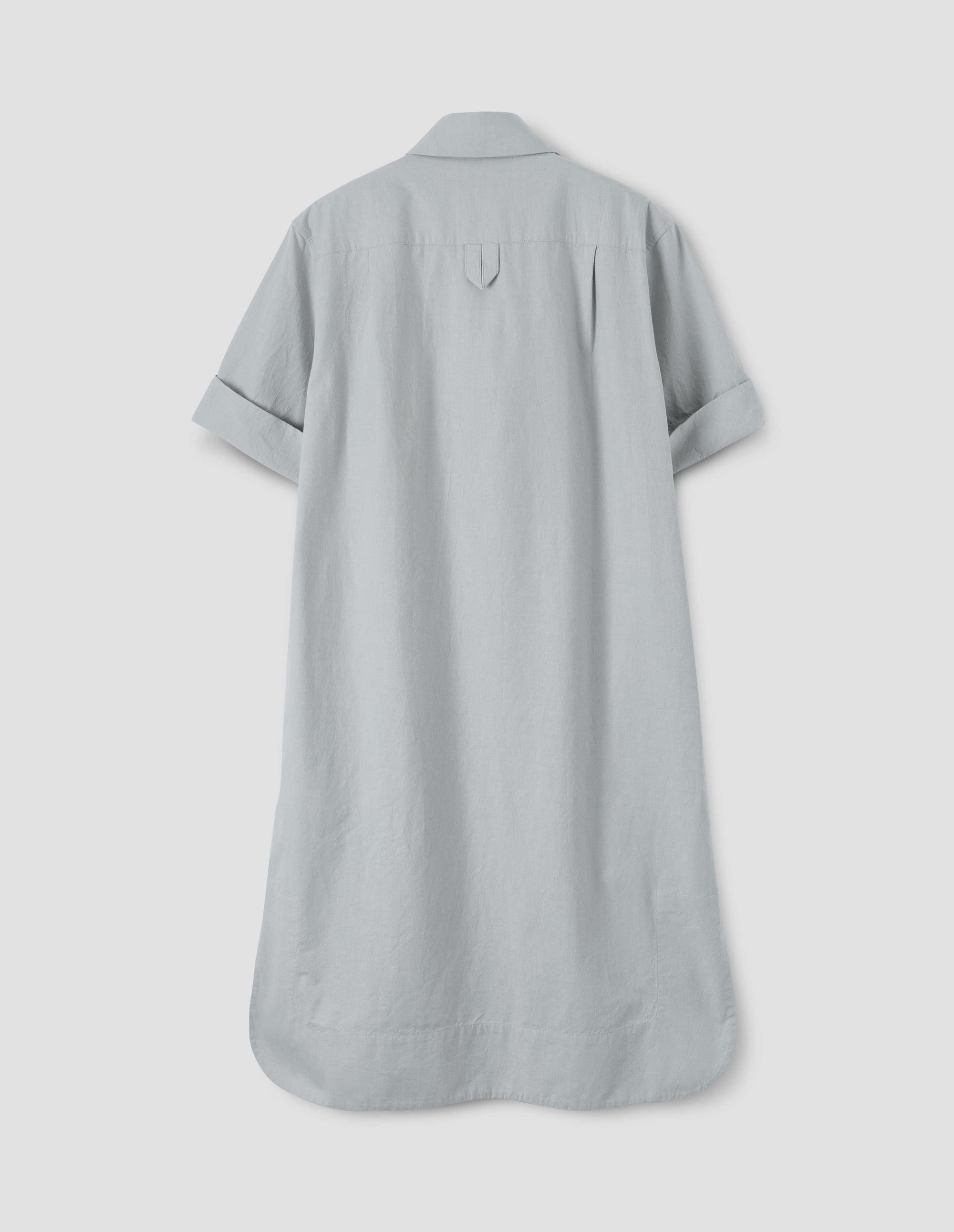 Robe-chemise manches courtes - Gray