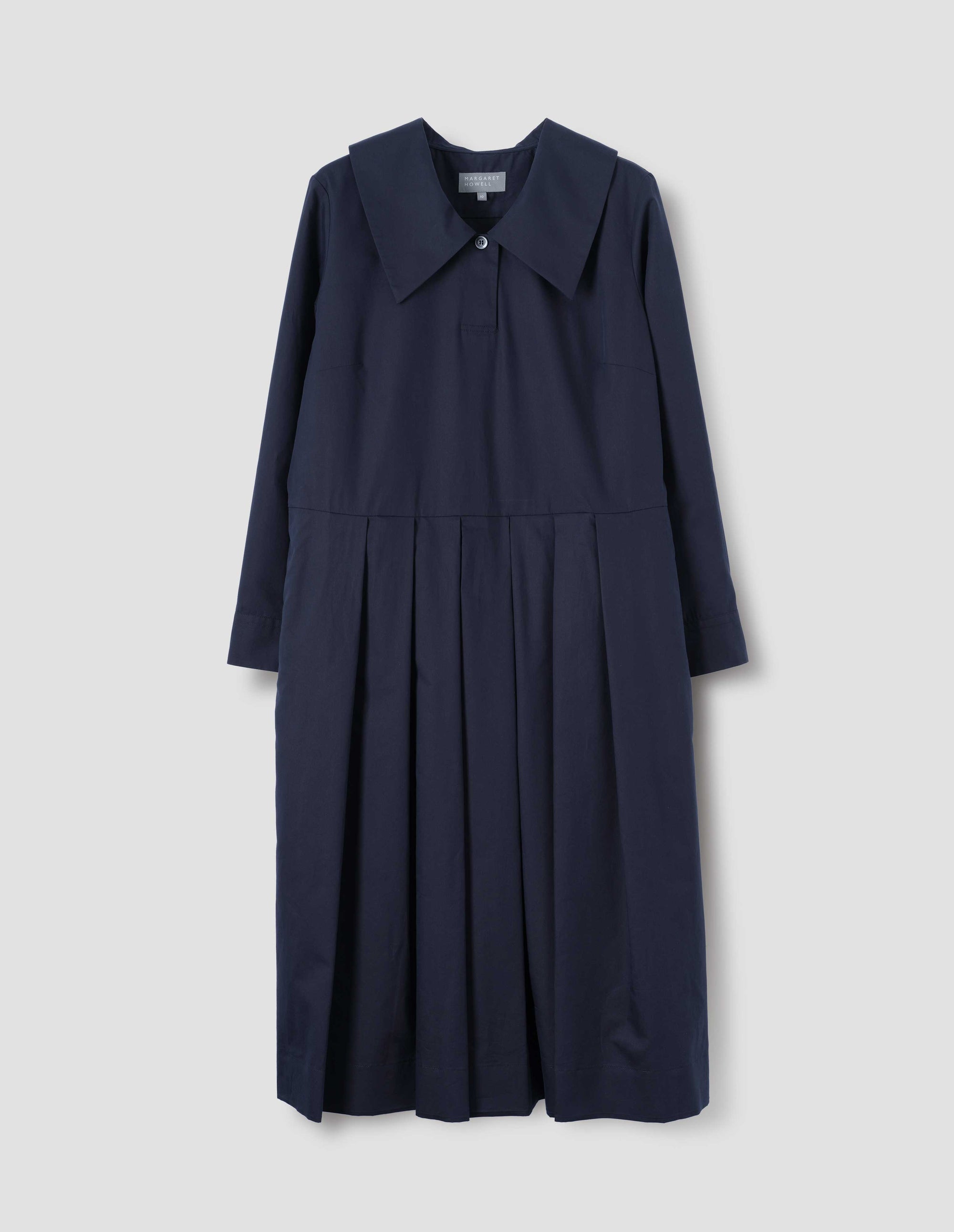 Robe à grand col - Dark Navy