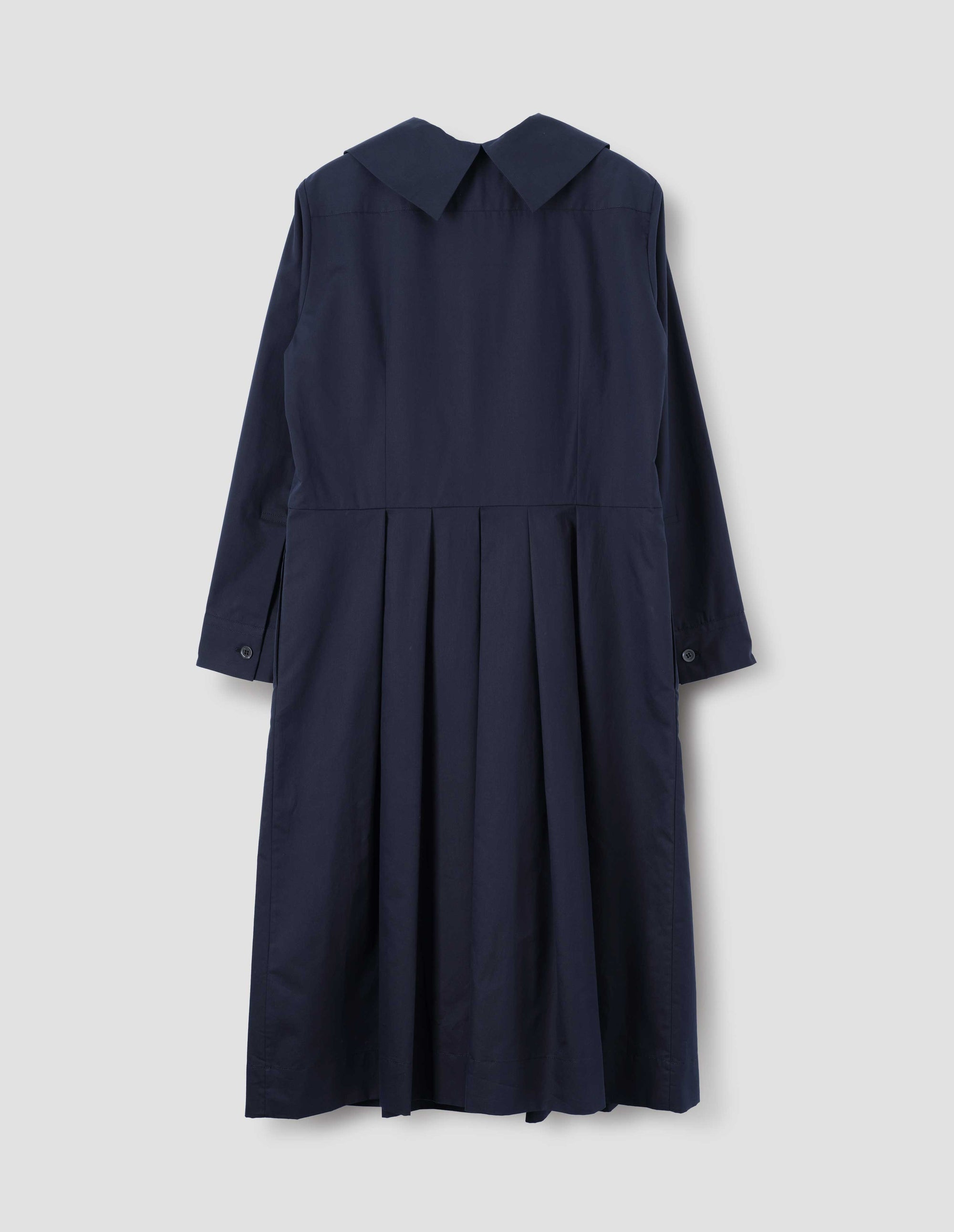 Robe à grand col - Dark Navy