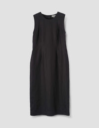 Robe boutonnée au dos - Black