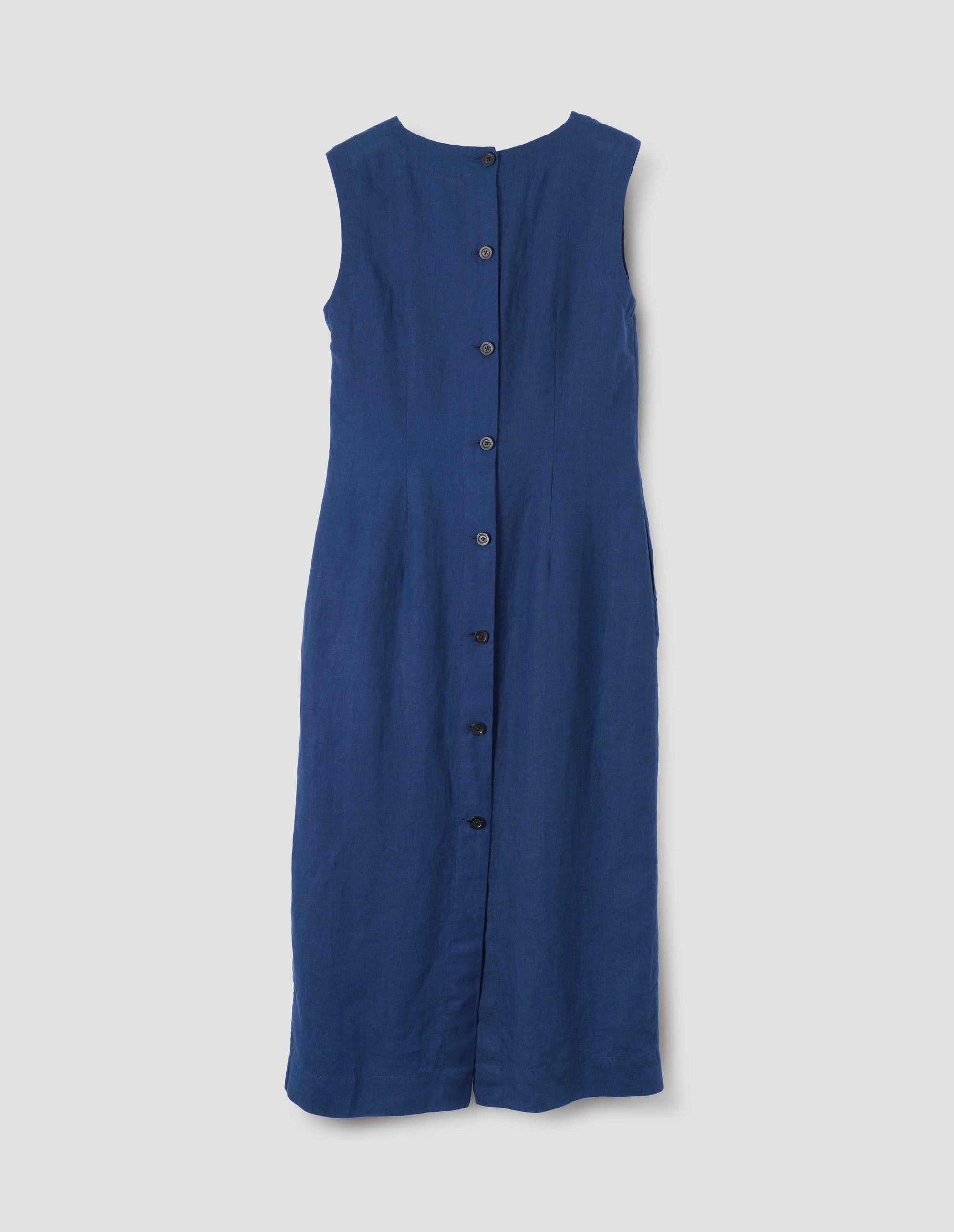 Robe boutonnée au dos - Blue