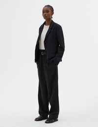 Blazer à poches à rabat - Navy & Chalk