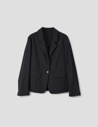 Blazer à poches à rabat - Navy & Chalk