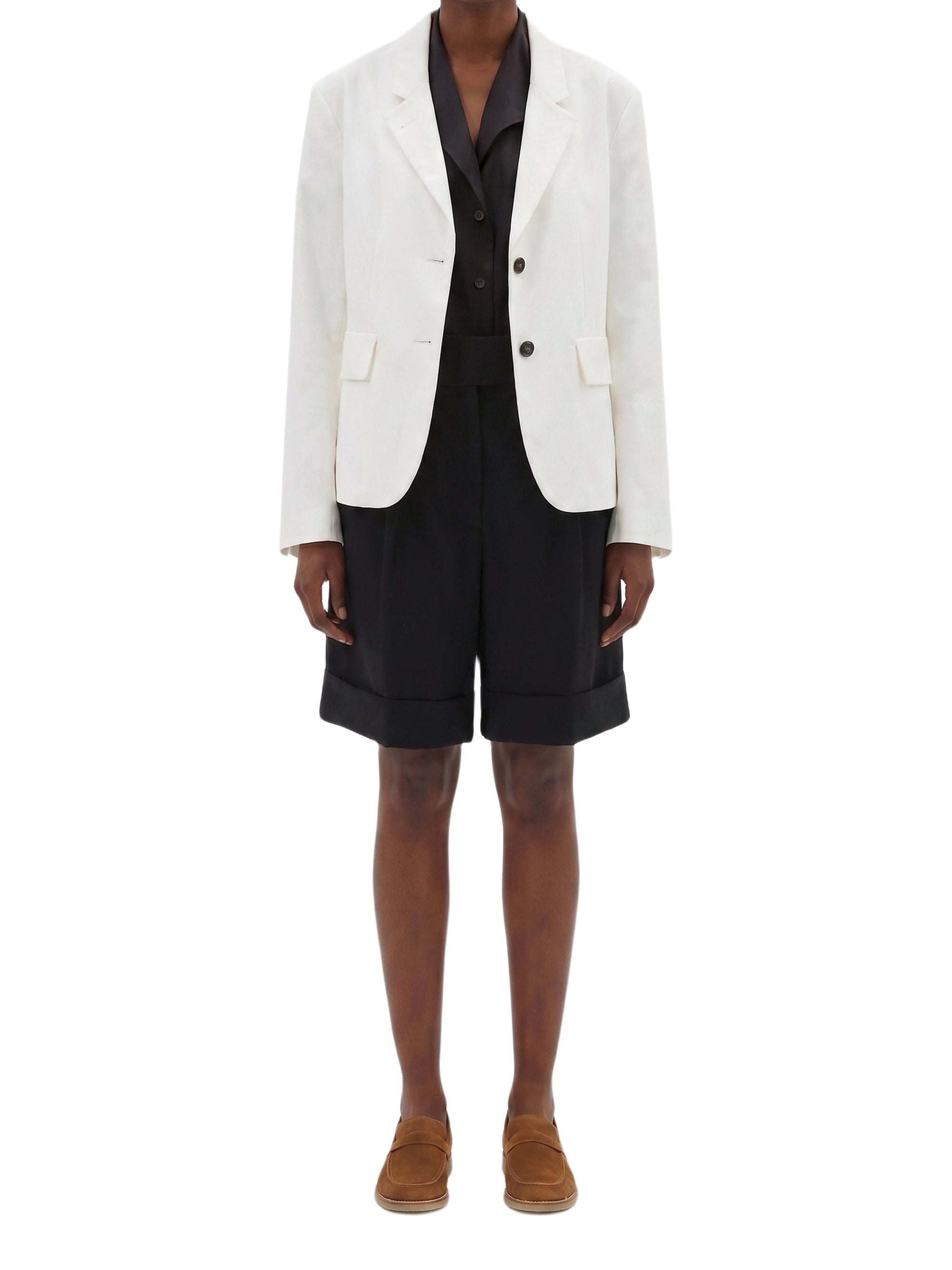 Blazer à poches à rabat - Off White
