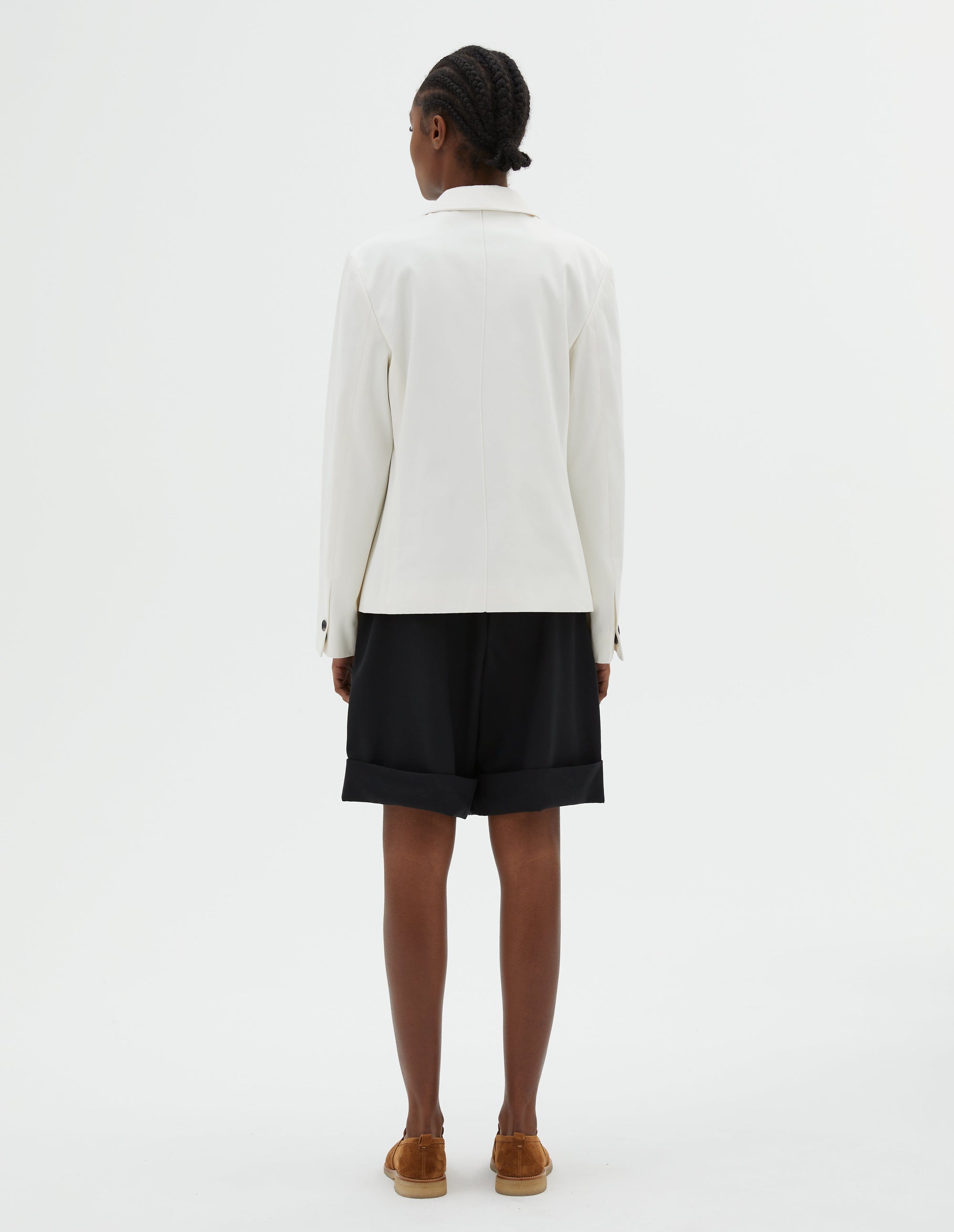 Blazer à poches à rabat - Off White