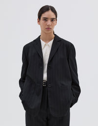 Blazer coupe décontractée - Black & Grey