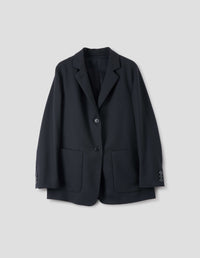 Blazer coupe décontractée - Black