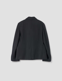 Blazer à revers en pointe - Black