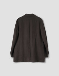 Blazer à poches plaquées - Brown
