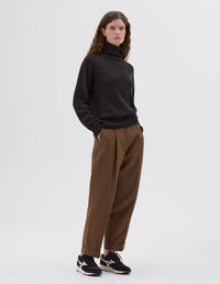 Pull col roulé sans coutures - Gray & Black