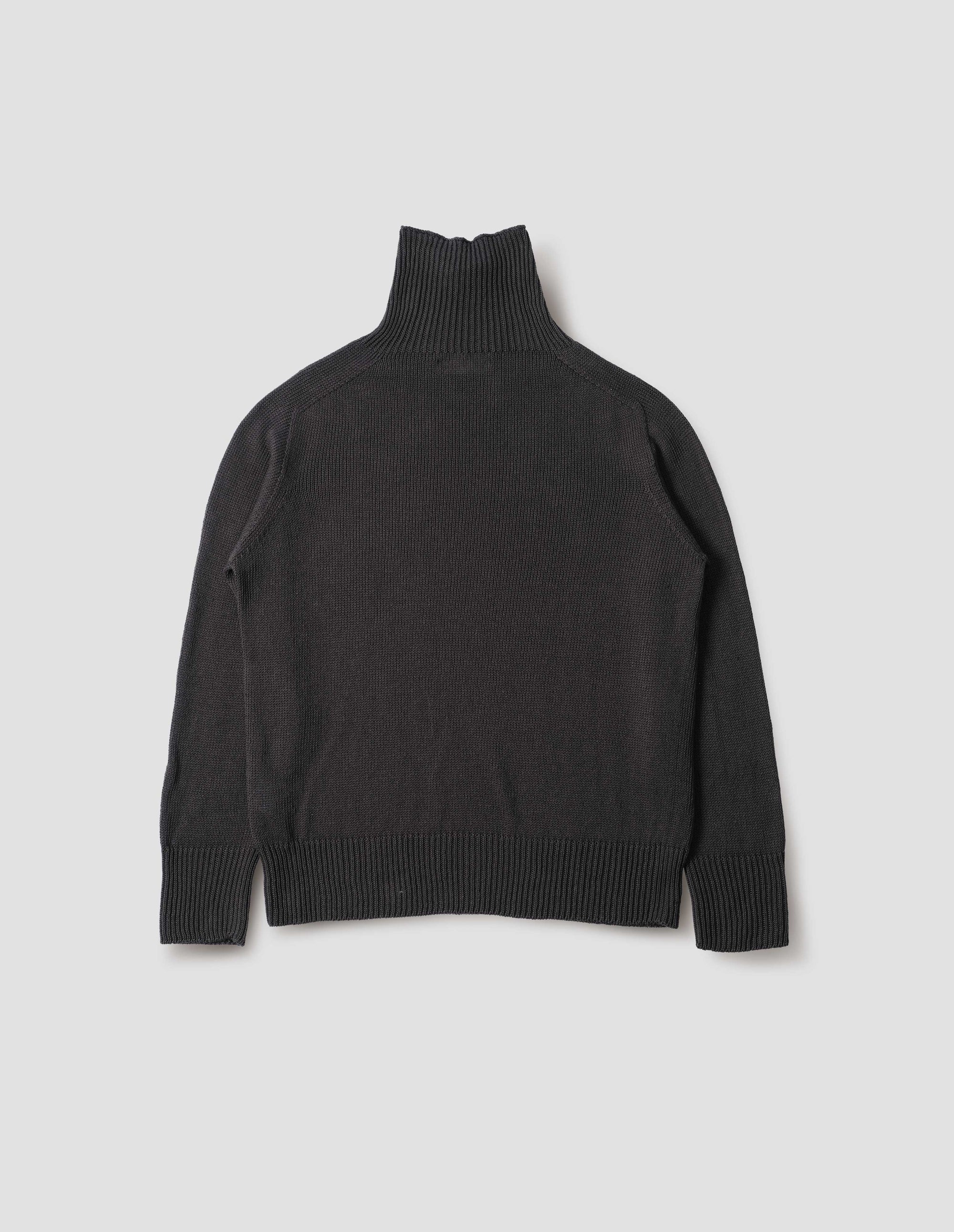 Pull col roulé sans coutures - Gray & Black