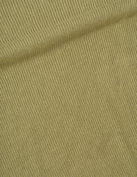 Pull col roulé sans coutures - Green & Yellow & Beige